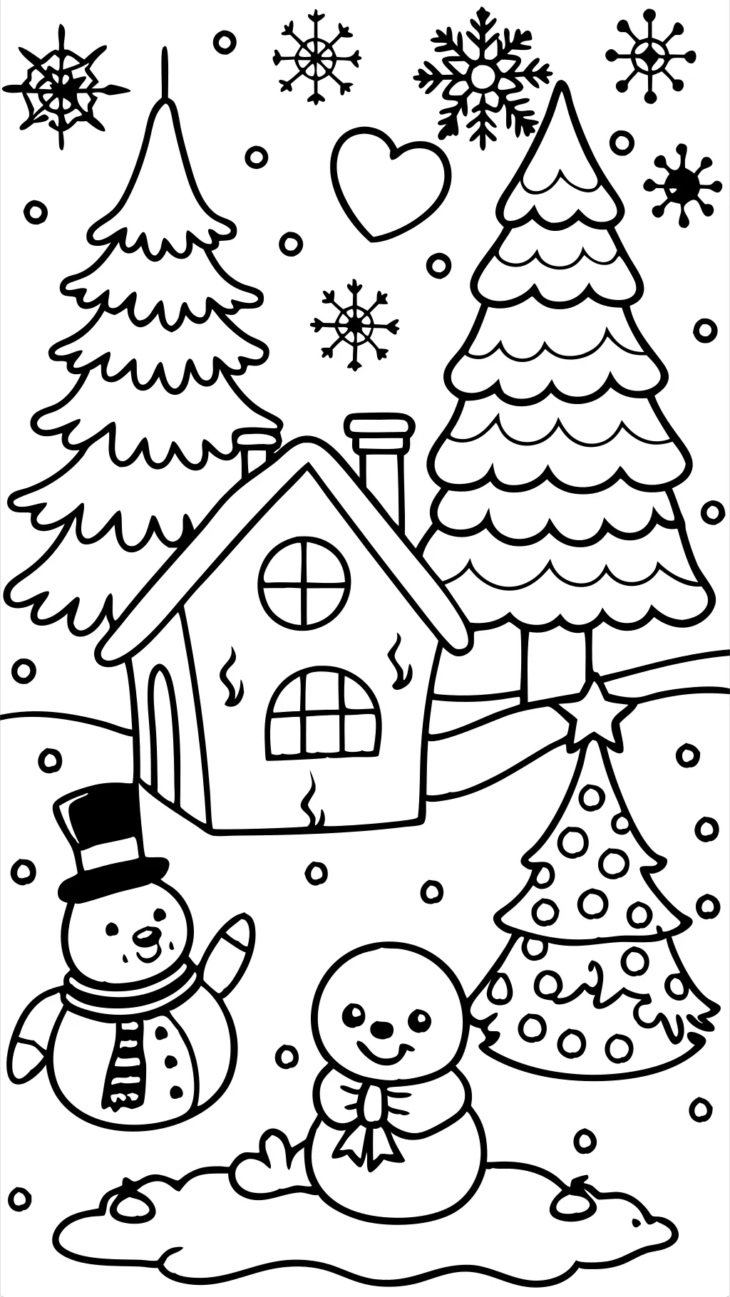 cristmas coloring pages